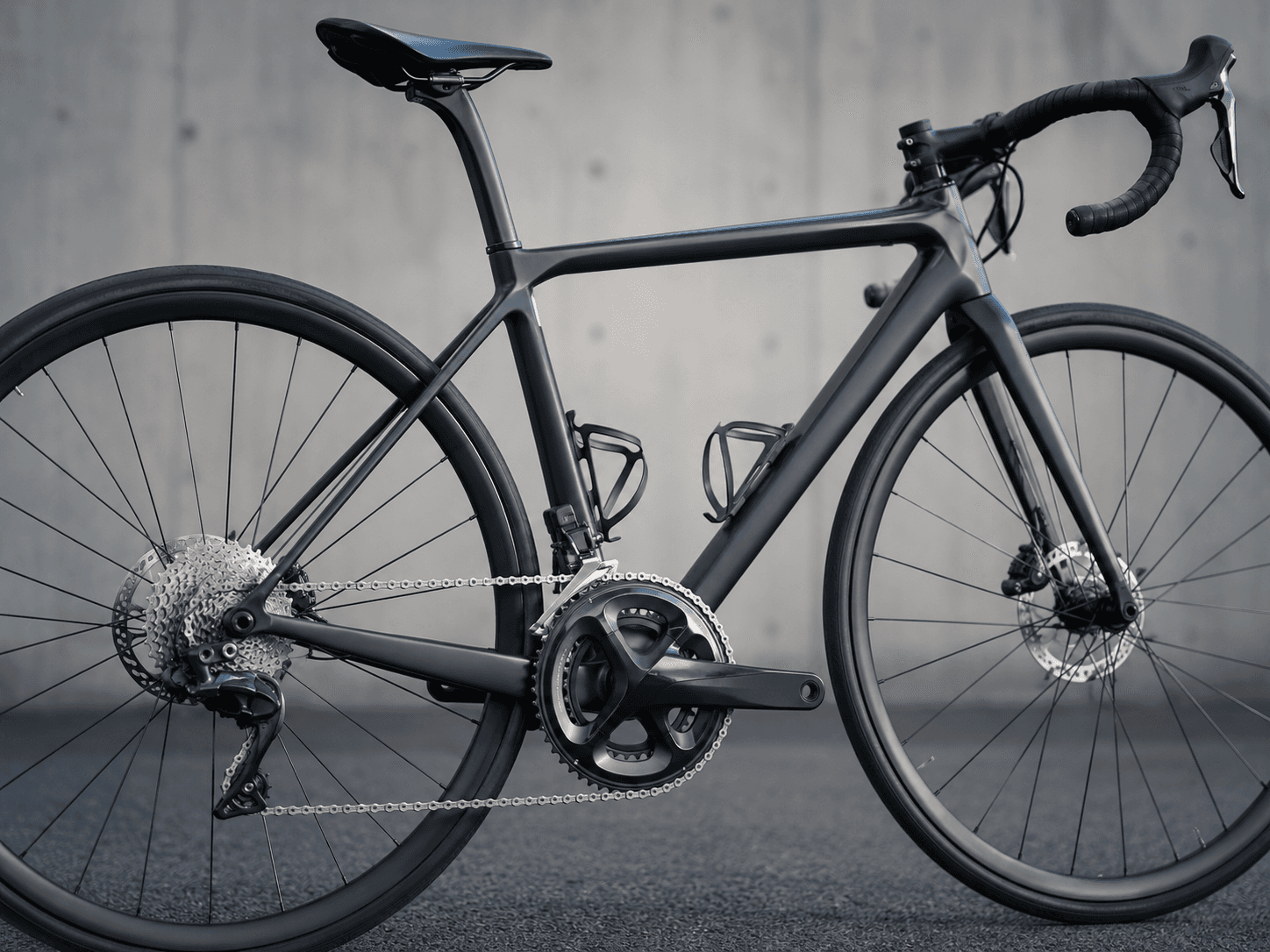 Racefiets close-up met aandrijving en afmontage